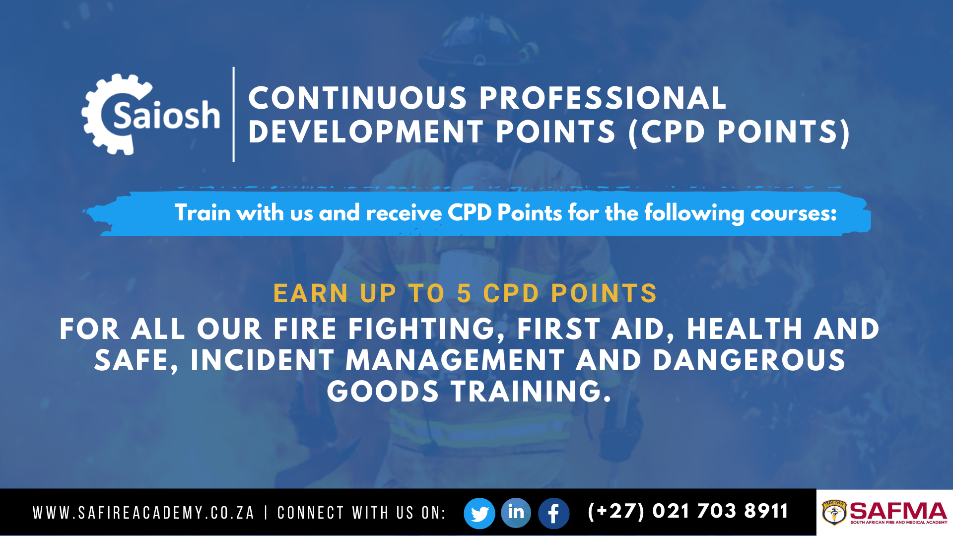 Enhance Your Professional Growth with SAIOSH CPD Points – SA Fire and ...